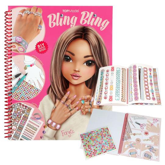 TOPModel Create your BLING BLING kleurboek, sieraden Depesche