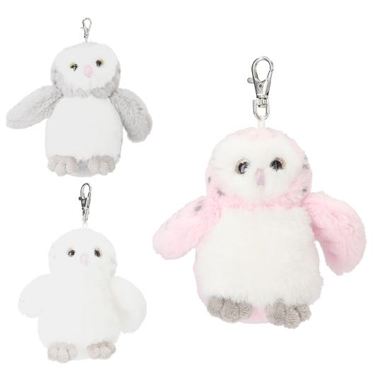 SNUKIS knuffelhanger uil Depesche
