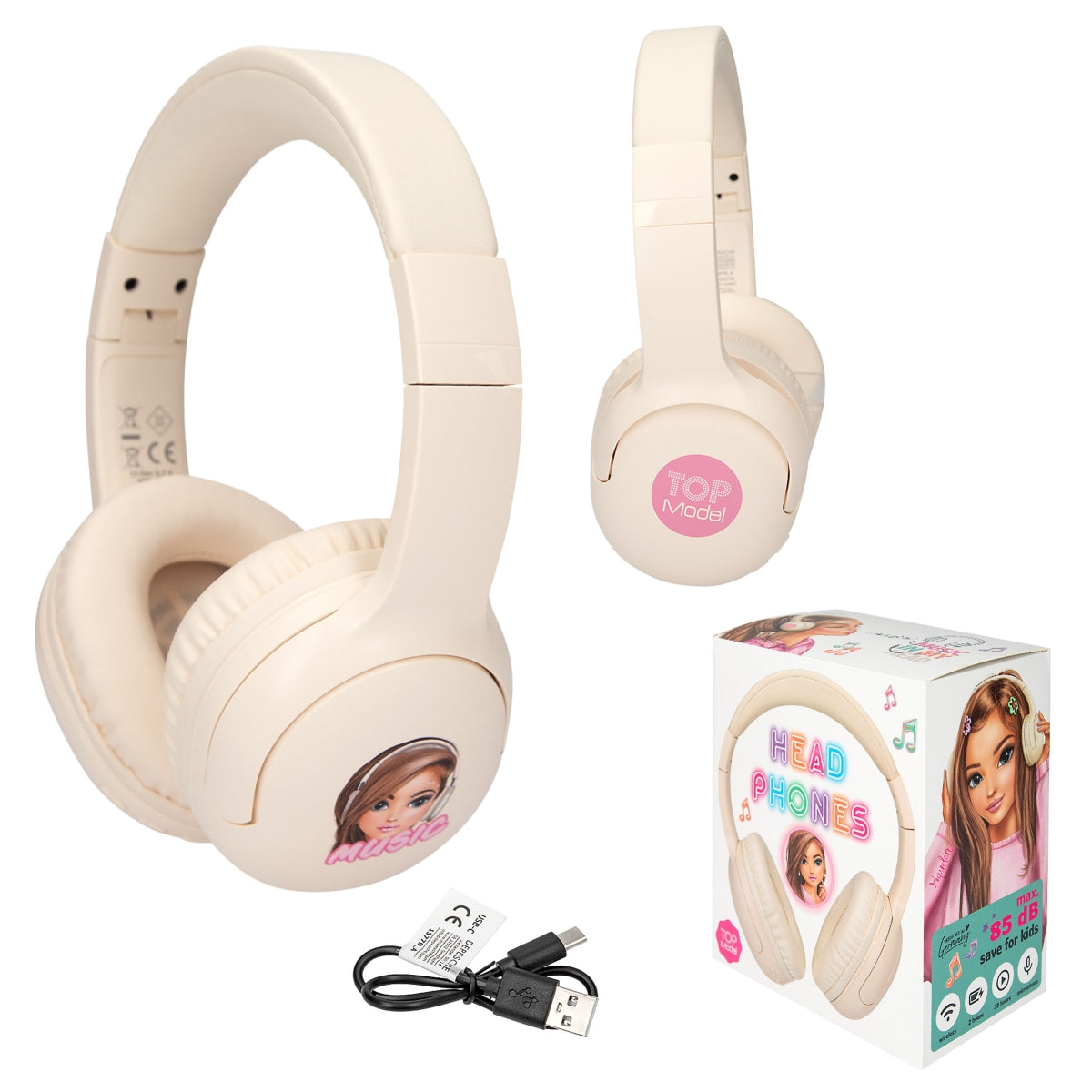 TOPModel Kinderkoptelefoon: Muziekplezier in Stijl