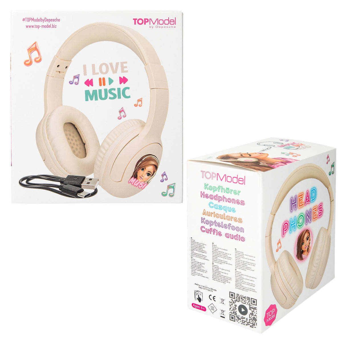 TOPModel Kinderkoptelefoon: Muziekplezier in Stijl