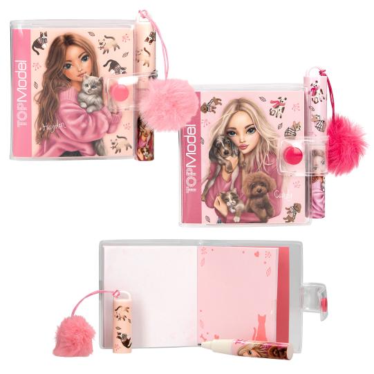 TOPModel mini schrijfblok met pen FUR EVER FRIENDS Depesche