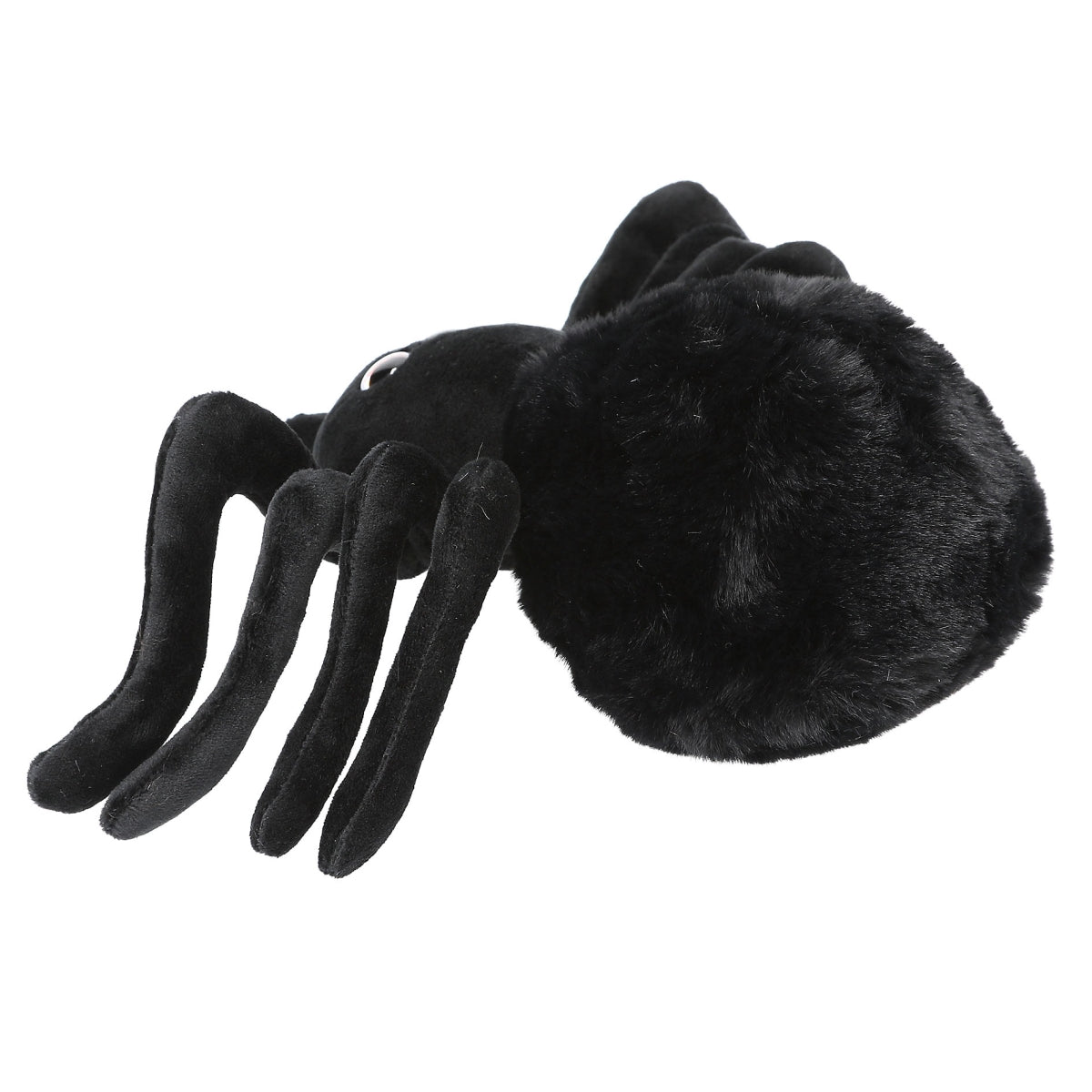Zwarte Pluche Spin 20 cm - Adventure World