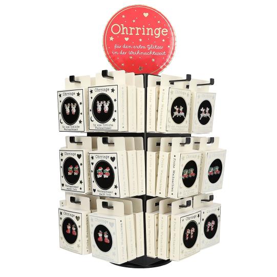 Eerste bestelling Kerstmis oorbellen incl. molen en top Depesche