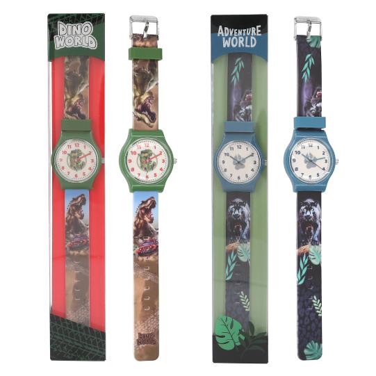Dino World horloge Depesche