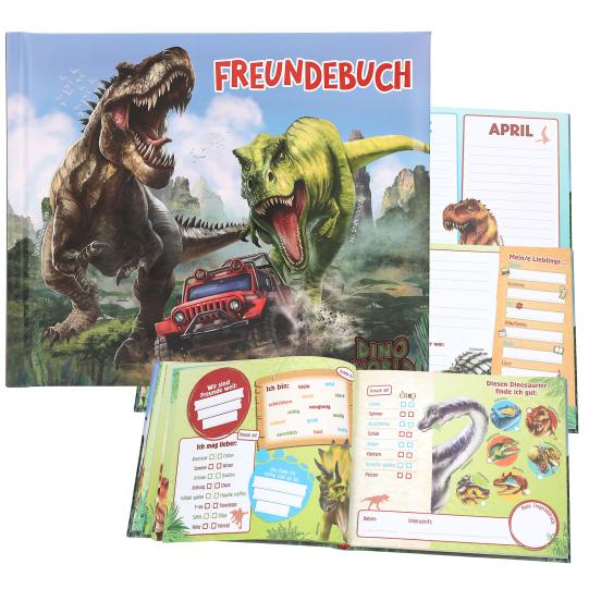 Dino World vriendenboek duits Depesche