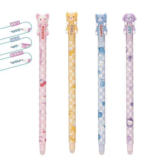 PENfection uitwisbare gelpen Huggy Colours