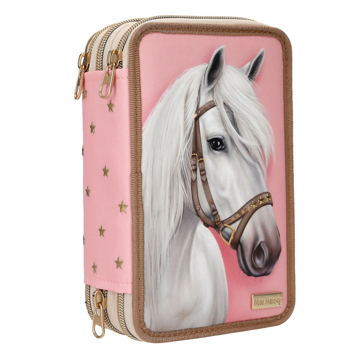 Miss Melody Etui CLASSIC met Drie Vakken