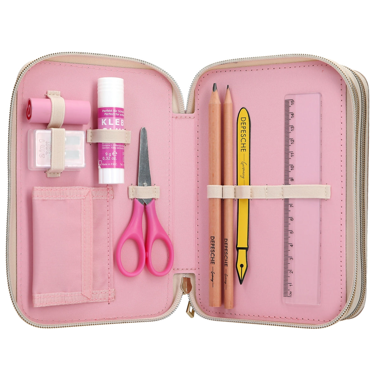 Miss Melody Etui CLASSIC met Drie Vakken