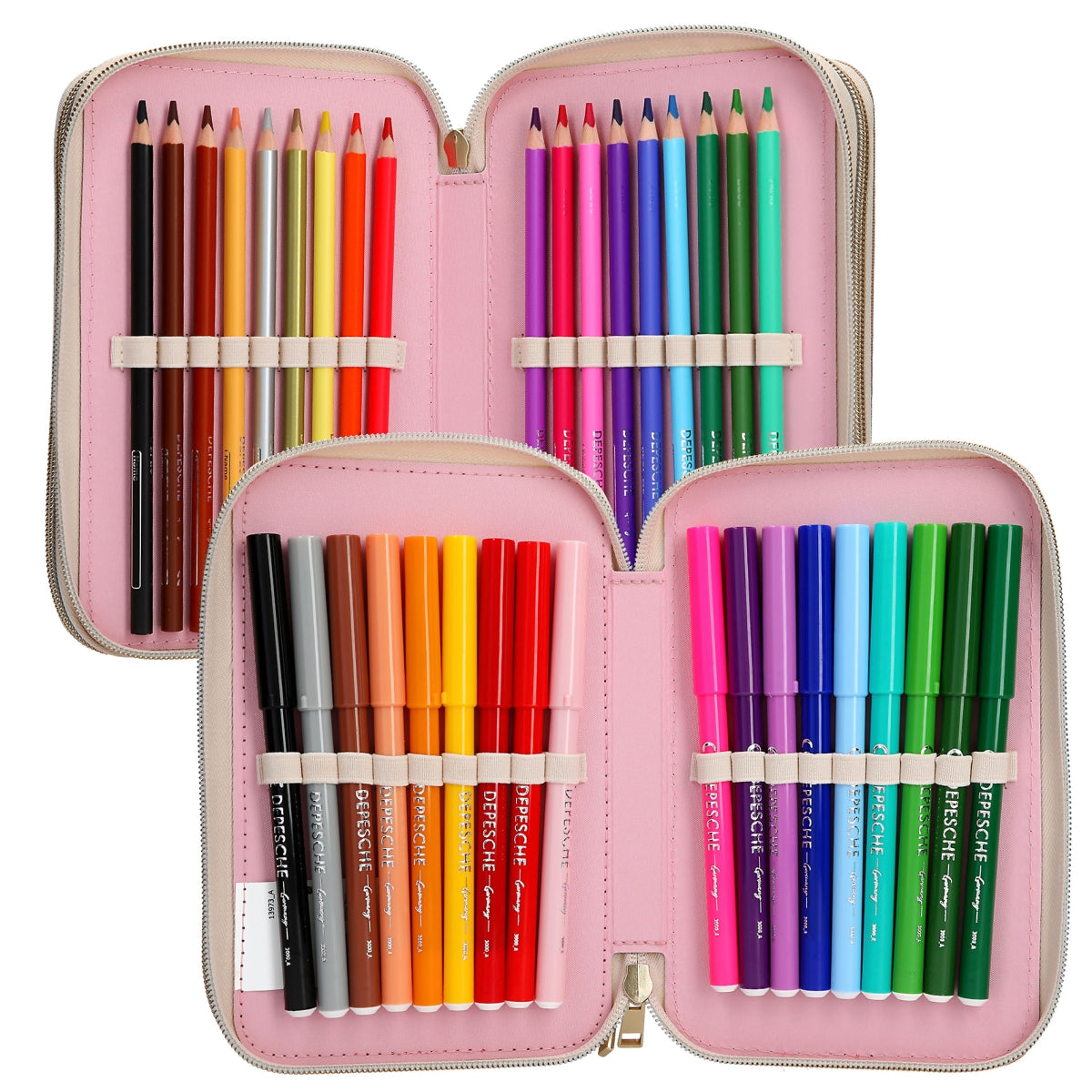 Miss Melody Etui CLASSIC met Drie Vakken