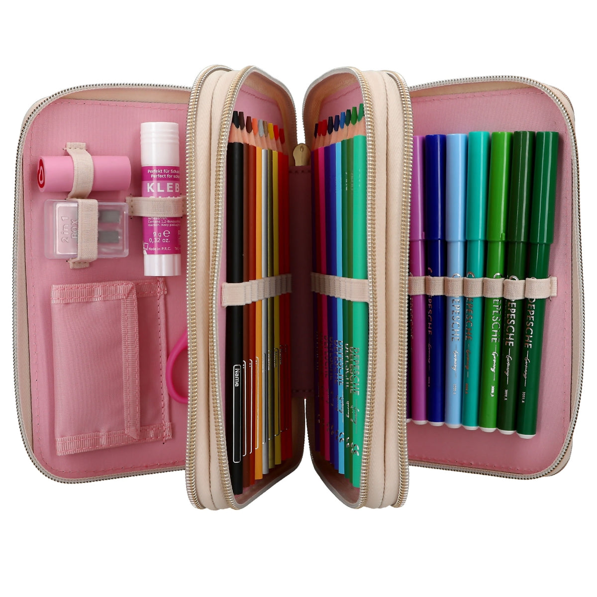 Miss Melody Etui CLASSIC met Drie Vakken
