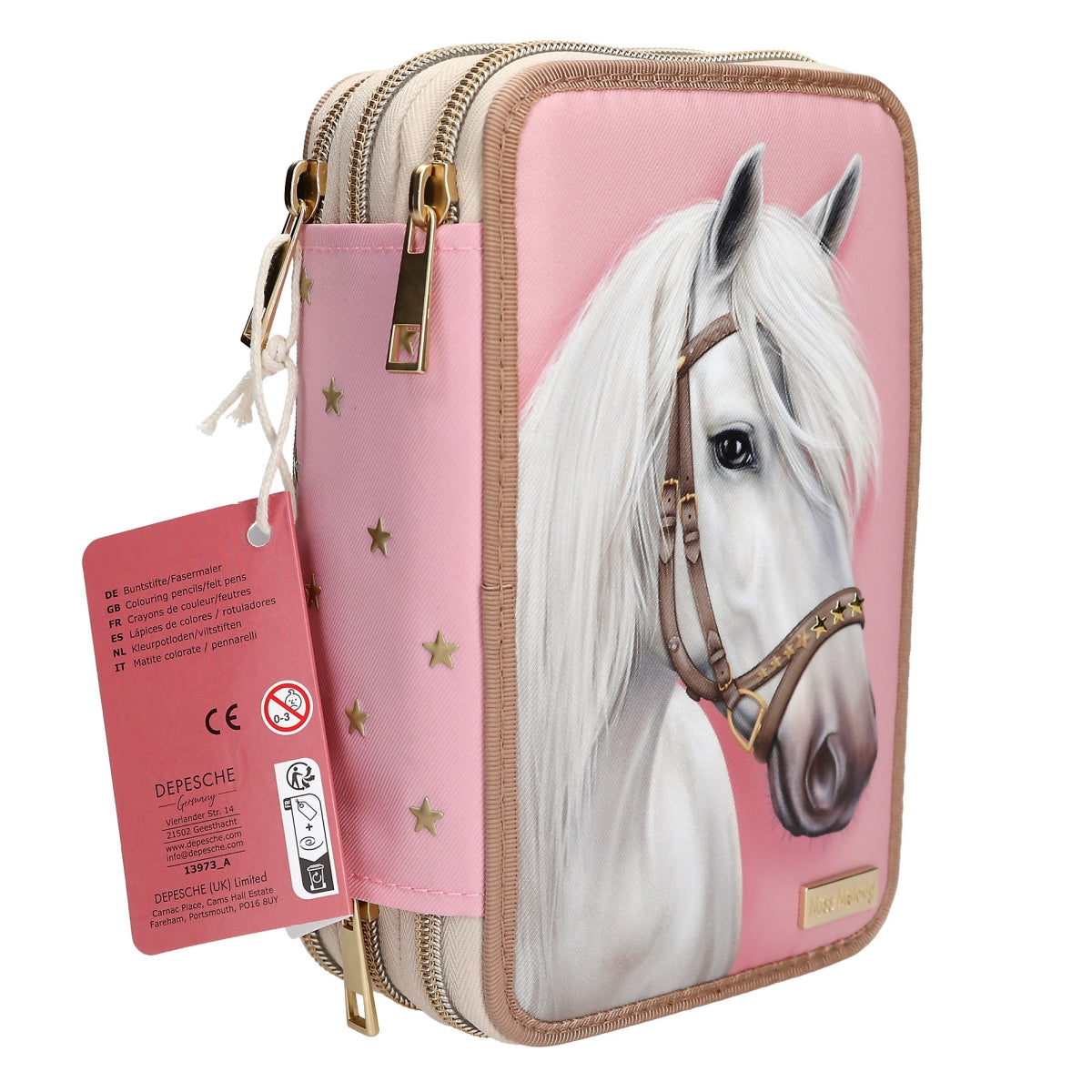 Miss Melody Etui CLASSIC met Drie Vakken