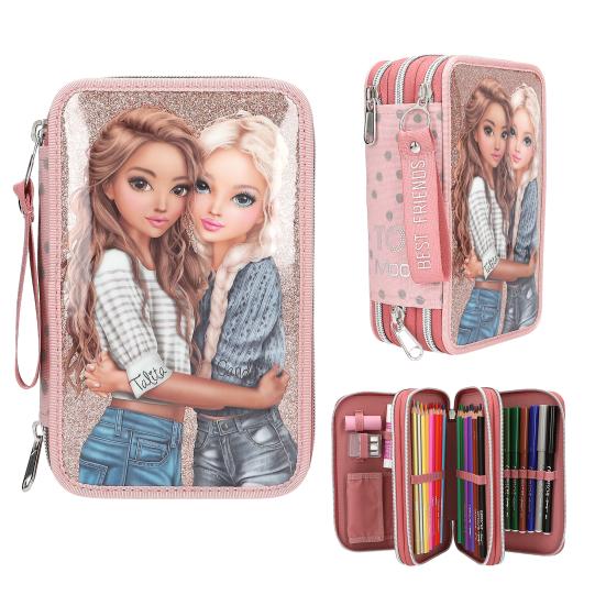 TOPModel 3-vaks etui DOTS Depesche