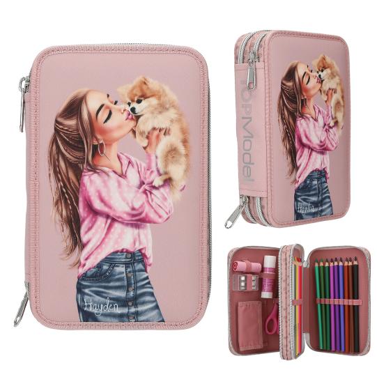 TOPModel 2-vaks etui DOTS