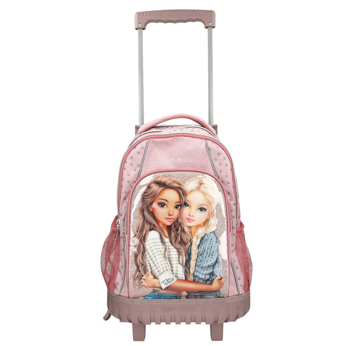 TOPModel Rugzak DOTS met Wieltjes - Roze
