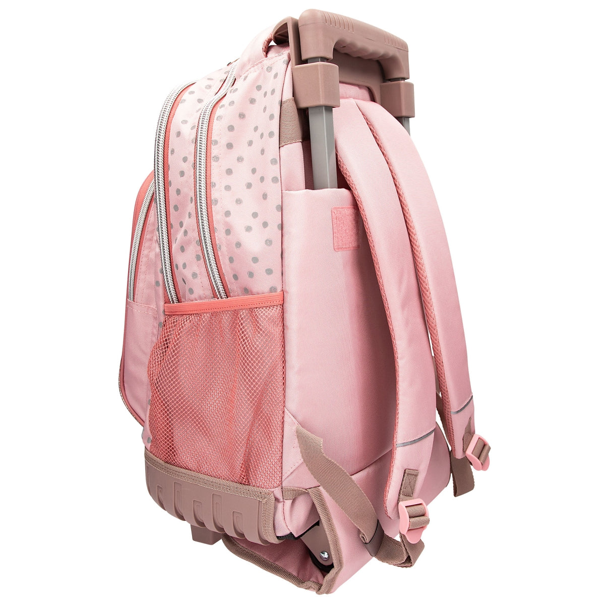 TOPModel Rugzak DOTS met Wieltjes - Roze