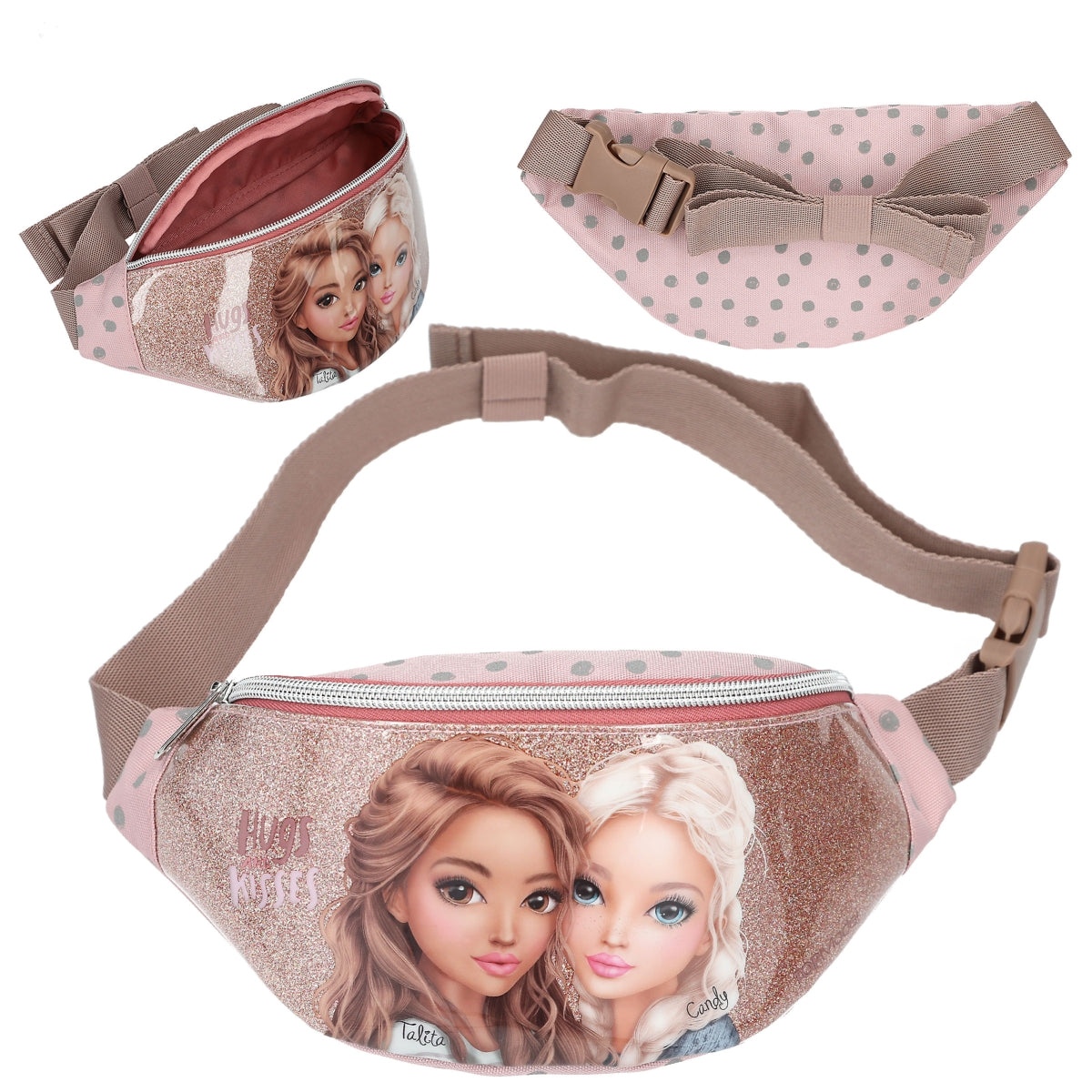 TOPModel Crossbag DOTS met Glitters & Stippen