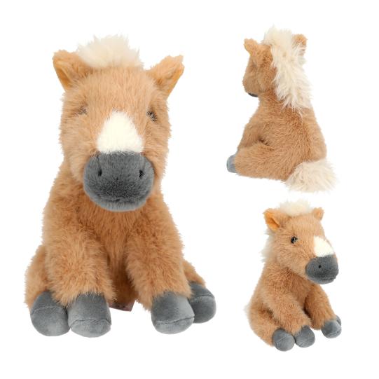 Miss Melody knuffel paard beige 20 cm Depesche