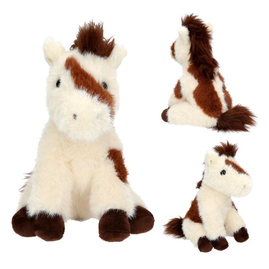 Miss Melody knuffel paard gevlekt 20 cm Depesche