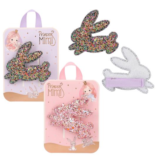 Princess Mimi haarspeldje glitter konijn Depesche