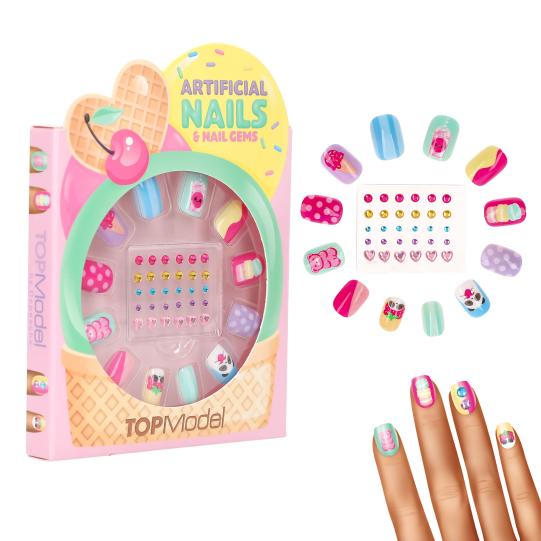 TOPModel nepnagels en steentjes CANDY GLAM