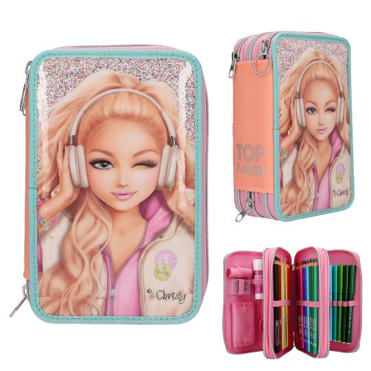 TOPModel 3-vaks etui MUSIC Depesche