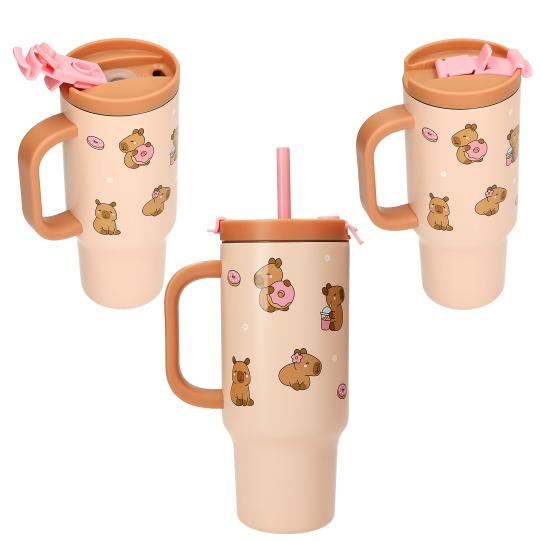 PENfection To Go beker met rietje CAPYBARA