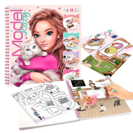 TOPModel Create your Kitty kleurboek