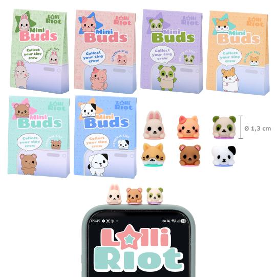 Lolli Riot Mini Buds verzamelfiguurtjes