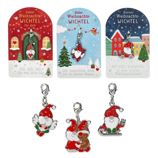 Kerstmis kabouter hanger in display Depesche