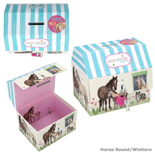 Miss Melody Spaarpot Paard met Geluid