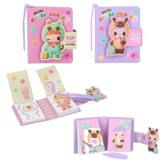 TOPModel Dress Me Up Stickerbook YOUYOU