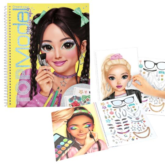 TOPModel make up kleurboek