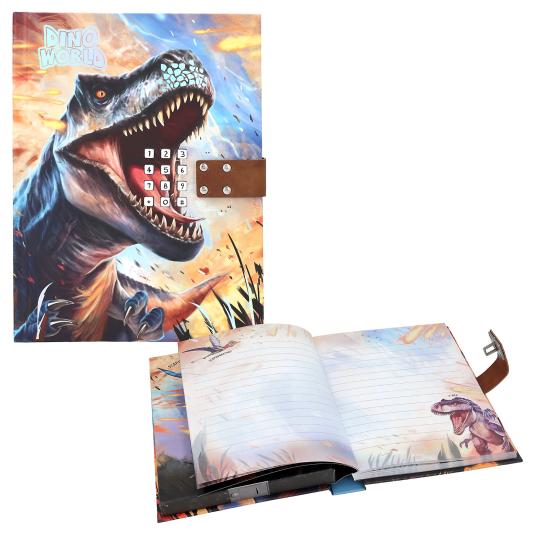 Dino World Dagboek met Geheime Code en Geluid