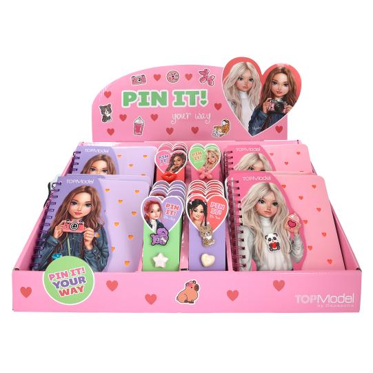 TOPModel notitieboek assortiment PIN IT