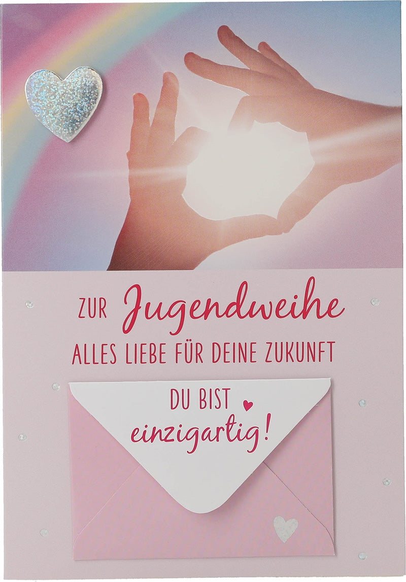 Zur Jugendweihe alles Liebe für deine... Depesche