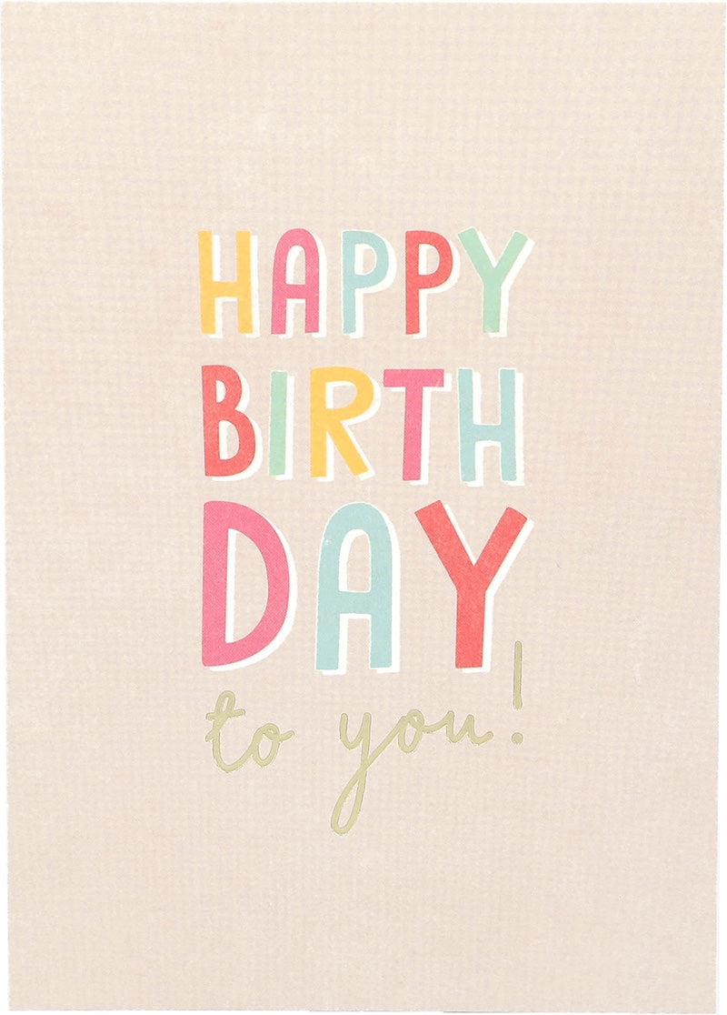Happy Birthday to you! Depesche