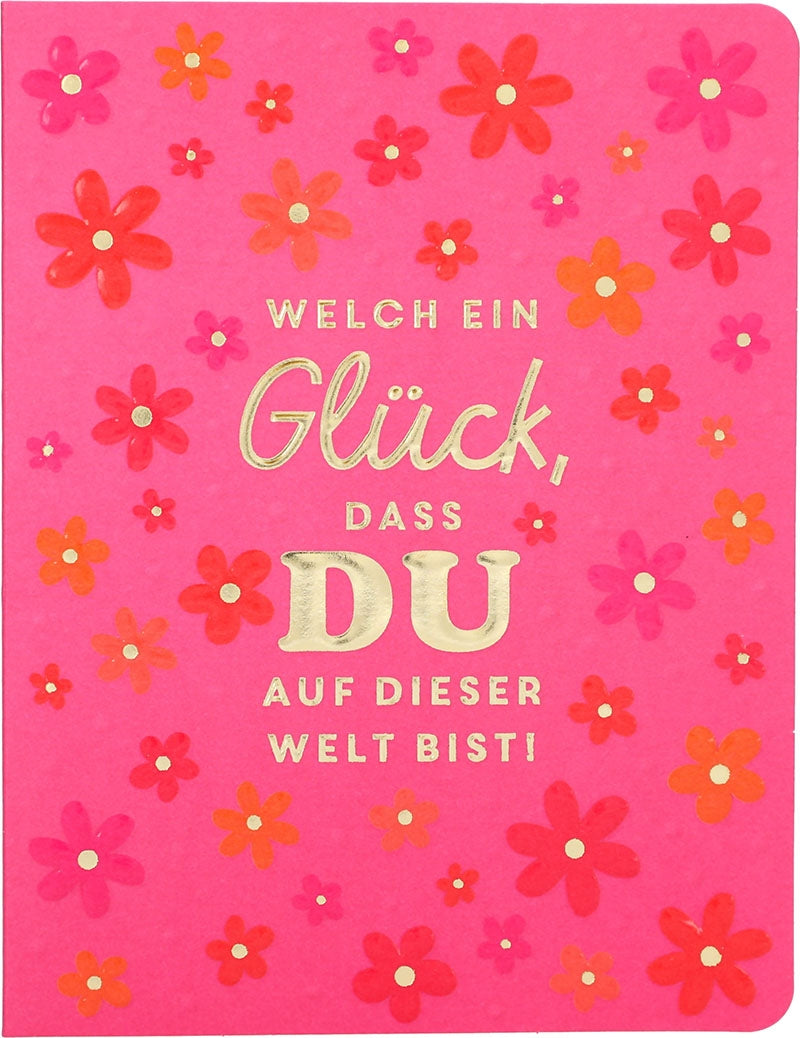 Welch ein Glück, dass du auf dieser... Depesche