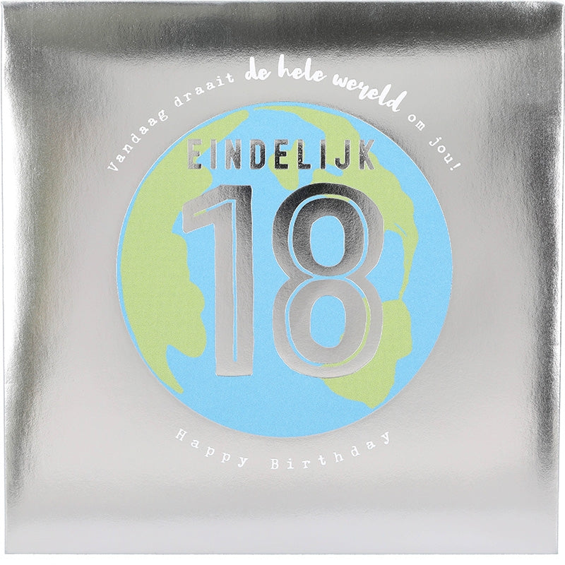 Eindelijk 18 Happy Birthday