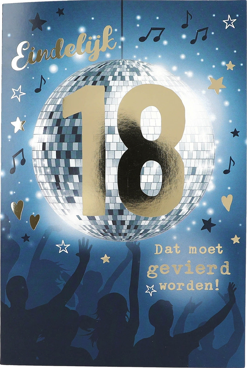 Eindelijk 18 Dat moet gevierd worden! Depesche