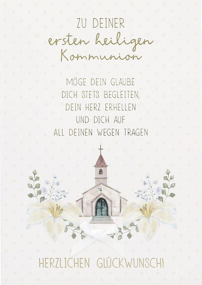 Zu deiner ersten heiligen Kommunion... Depesche