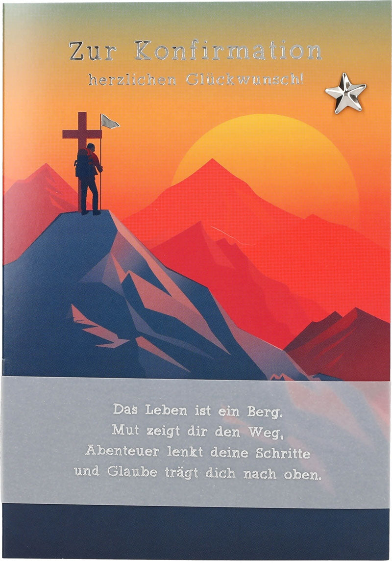 Zur Konfirmation herzlichen Glückwunsch! Depesche