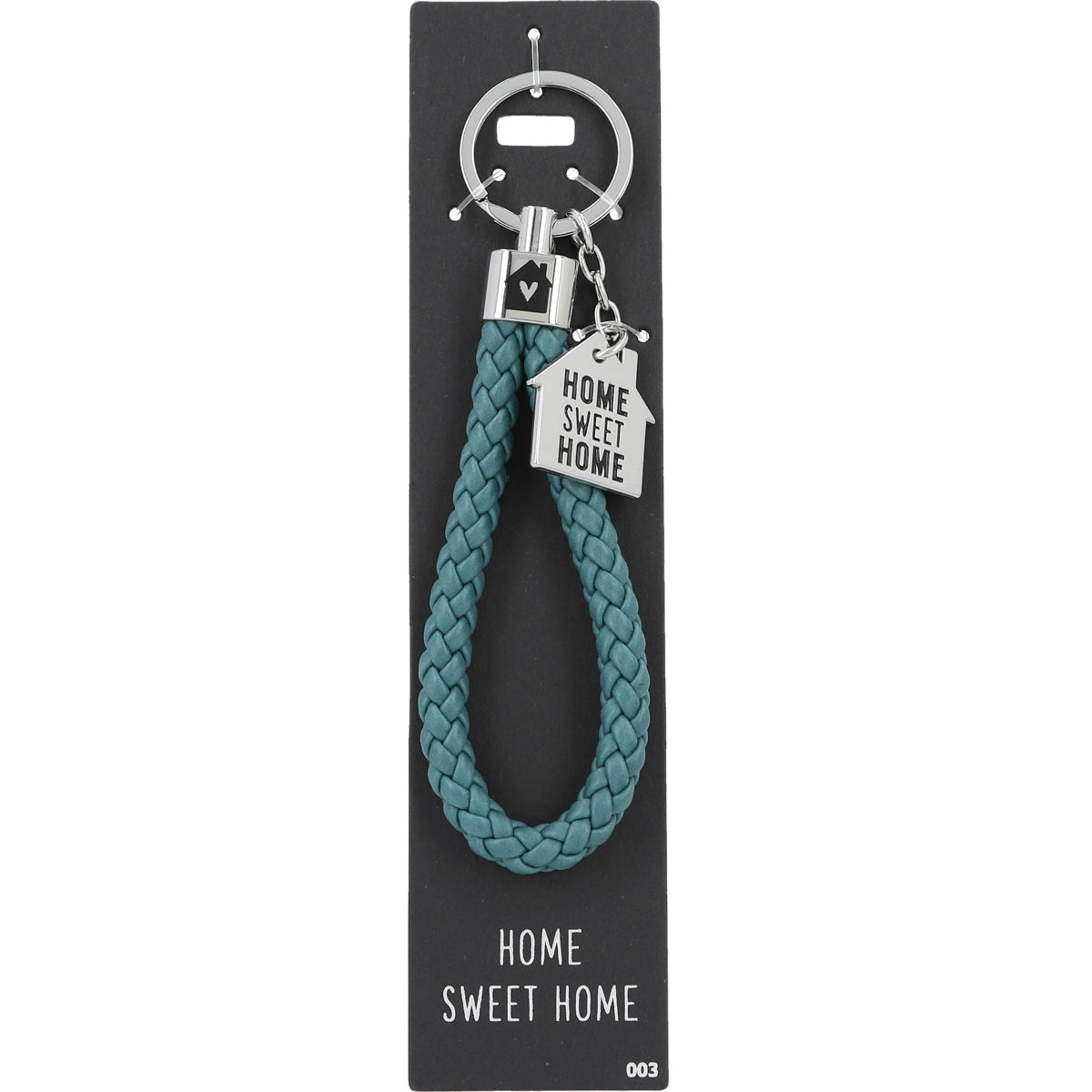 Petrol Sleutelhanger 'Home Sweet Home' met Bedel