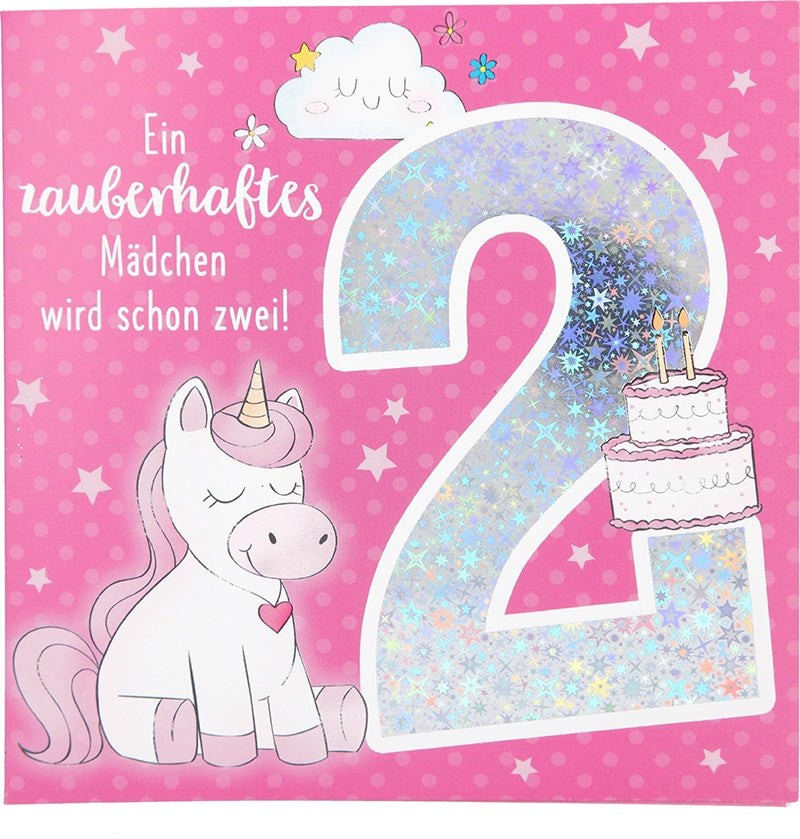 2 Ein zauberhaftes Mädchen wird schon... Depesche