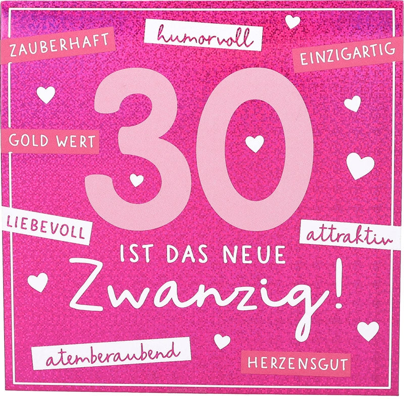 30 ist das neue Zwanzig! ... Depesche