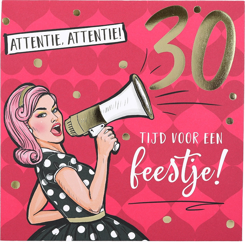 Attentie, attentie! 30 Tijd voor een ...