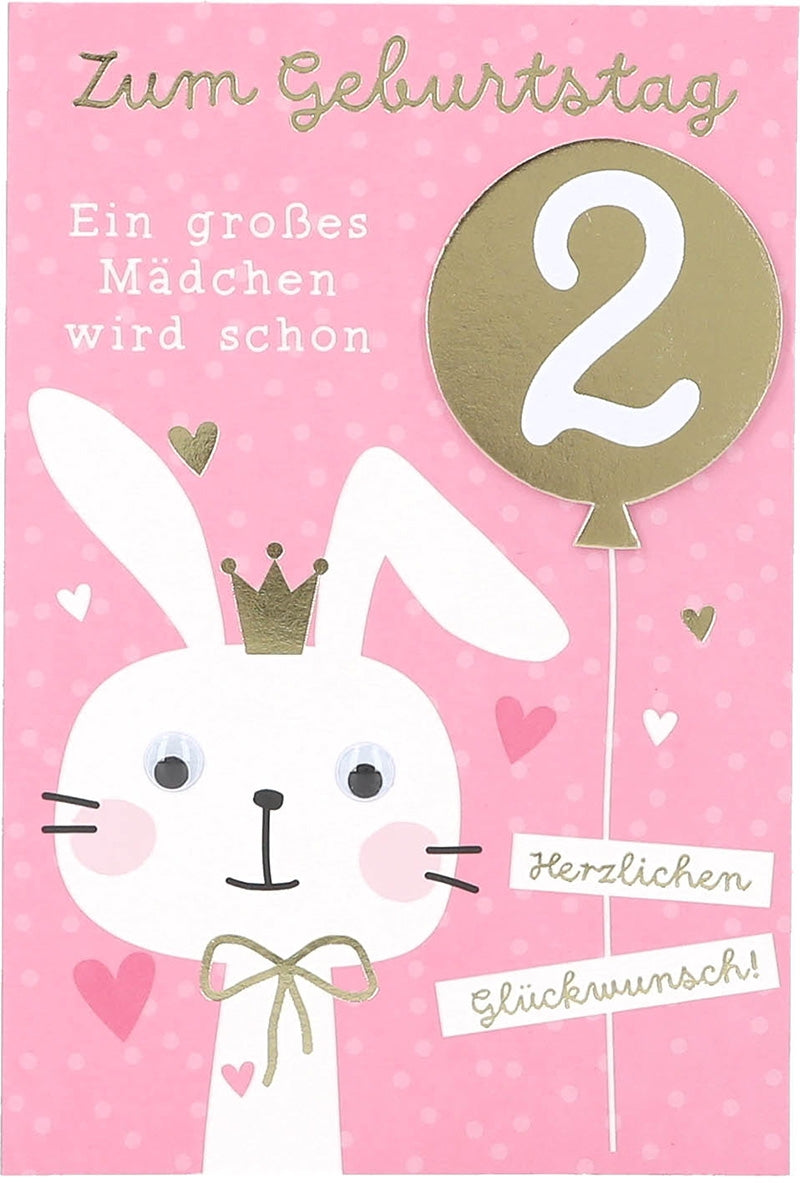 2 Zum Geburtstag Ein großes Mädchen wird Depesche