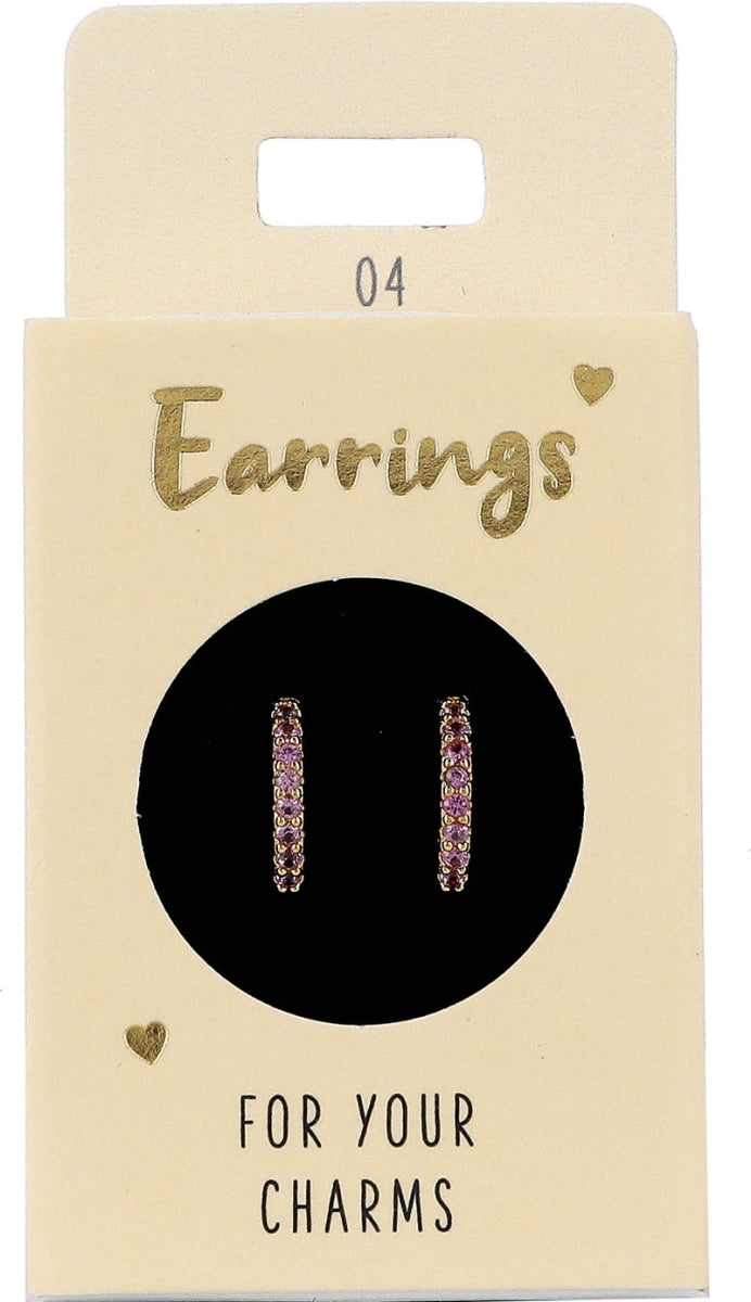 gold - rund/round - rosa/pink
