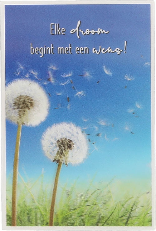Elke droom begint met een wens! Depesche