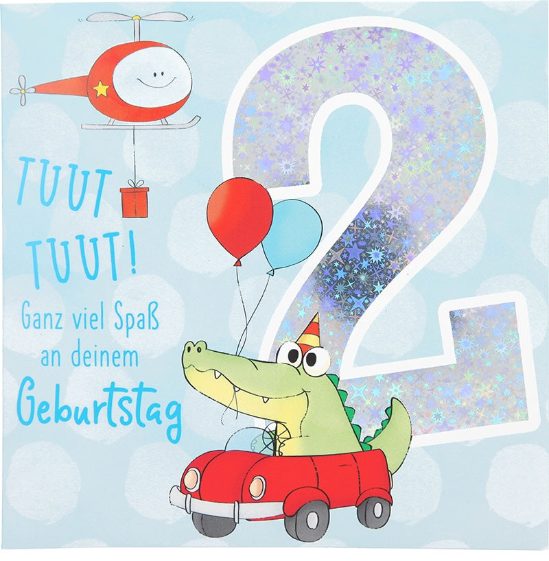 2 Tuut Tuut! Ganz viel Spaß an deinem... Depesche