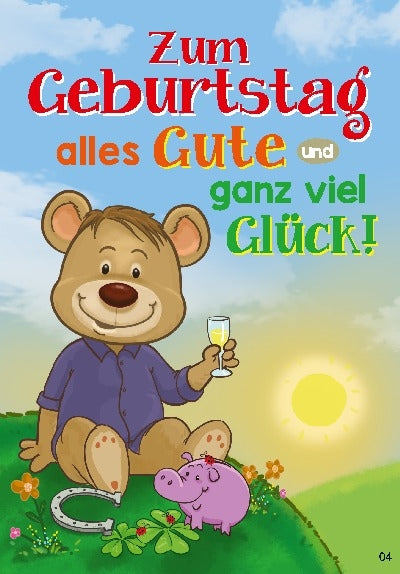 Zum Geburtstag alles Gute und ganz... Depesche